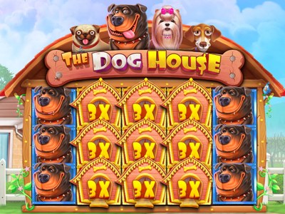 The Dog House — Собачья будка с липкими множителями на вайлдах — 10 фриспинов в забавном бонусе